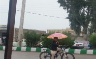بارش باران زمستانه در شهرستان دلگان+ تصاویر