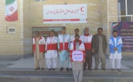 گزارش تصویری/اهدای خون کارکنان و داوطلبین جمعیت هلال احمر سراوان